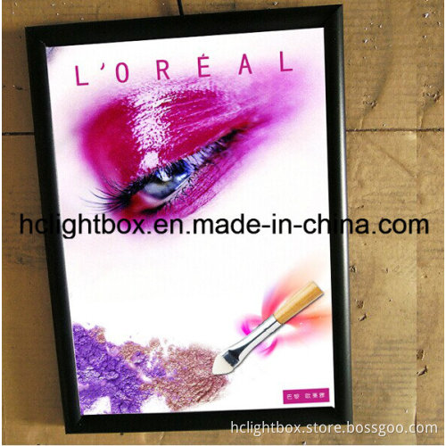 LED Curved Aluminum Snap Frame Slim Light Box